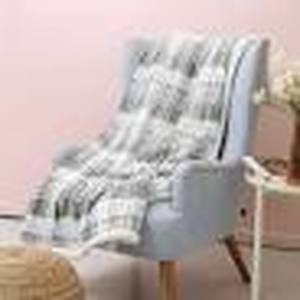 Brand New  Sedona House Kata Throw Blanket - Grey
