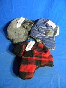 Brand New   Cat & Jack Boys Winter Hat Lot of 3