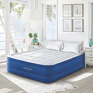 Brand New - Open box Item   Nautica Home Support Aire 8 Raise Pillowtop Airbed