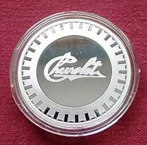 Licensed Chevrolet 1 Oz. Silver Round