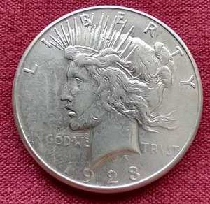 1923-S Peace Dollar