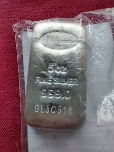 5 oz. Silver Bar