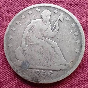 1856-O Liberty Seated Half Dollar
