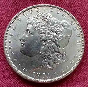 1901 Morgan Dollar