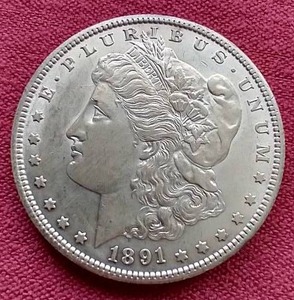 1891-S Morgan Dollar