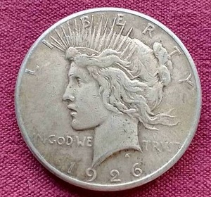 1926-S Peace Dollar