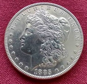 1885 Morgan Dollar