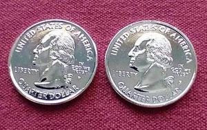 (2) Silver Proof State Quarters