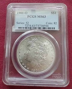 1901-O Morgan Dollar - MS63