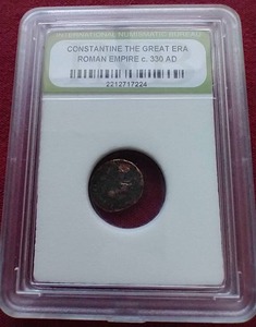 Slabbed Ancient Roman Coin