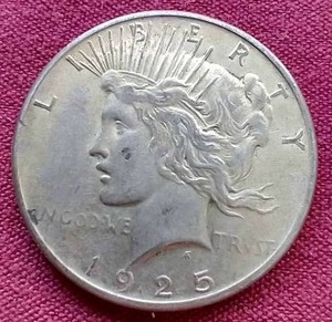 1925 Peace Dollar