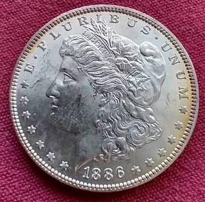 1886 Morgan Dollar