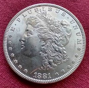 1881 Morgan Dollar