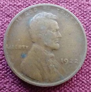 1922 No D Penny