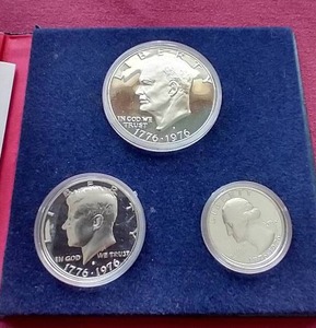 1976 Bicentennial Silver Coin Set