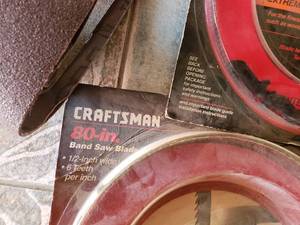 lot 25 image: Craftsman Bandsaw Blades