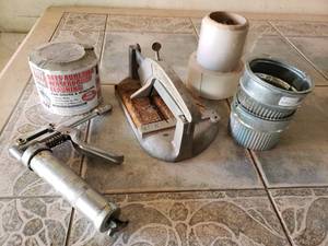 lot 38 image: Small Grease Gun and Other Items