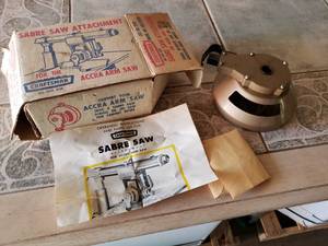 lot 40 image: Craftsman Saber Saw Attachment for a Radial Arm Saw