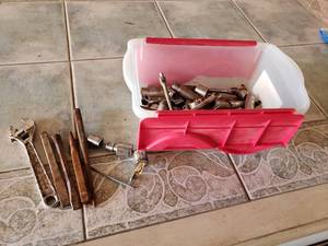 lot 49 image: Adj. Wrench, Punches and Other