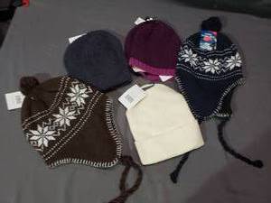 lot 17 image: Lot of 5 New Stocking Caps
