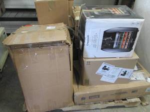Pallet of Items with Issues for Rep...