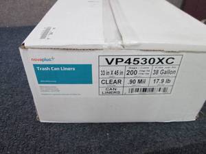 Case of 200 -38 Gallon 33x45 inch C...