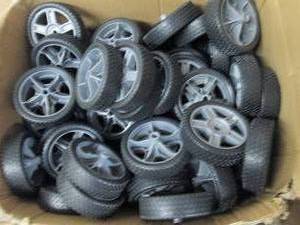 Large Box of 80 6.25 inch Wheels...