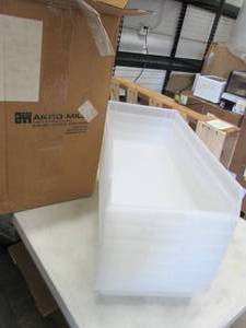 Case of 6 - New Clear 23x10.5 inch ...