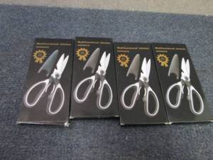 4 Multifunction Kitchen Scissors...
