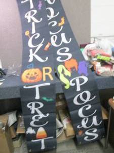 2- 2pks Long Porch Banners...