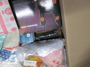 Box of Assorted Small Overstock Ite...