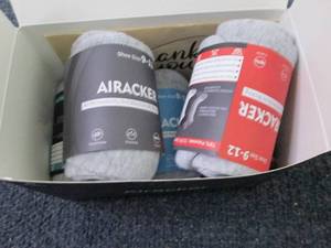 5 pr Airacker Wicking Socks 9-12...