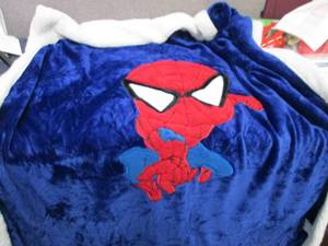 Spiderman Sherpa Blanket Throw...