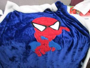 Spiderman Sherpa Blanket Throw...