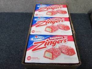 3- 10pk 13.4 oz Boxes Hostess Raspb...