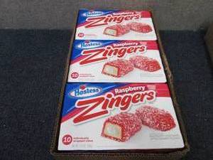 3- 10pk 13.4 oz Boxes Hostess Raspb...
