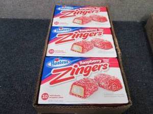 3- 10pk 13.4 oz Boxes Hostess Raspb...