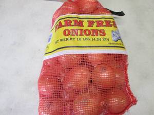 10 lbs Farm Fresh Onions...