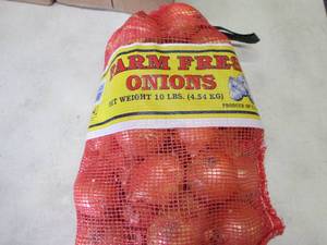 10 lbs Farm Fresh Onions...
