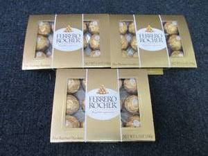 3- 5.3 oz Boxes Ferrero Rocher Choc...