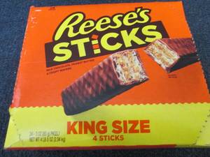 24 - 3 oz Reeses Sticks...