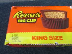 16- 2.8 oz Reeses Big Cup...