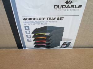 DURABLE VARICOLOR Stackable 5 Lette...