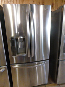 lot 2 image: LG French Door RefrigeratorFreezer