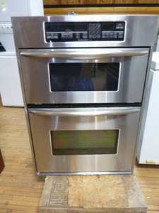lot 9 image: KitchenAid Wall Oven and Microwave