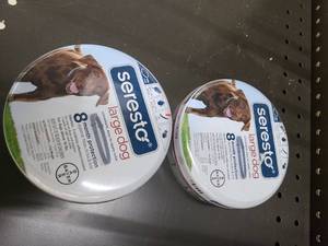 Bayer Seresto Flea and Tick Collar for Dogs Large X2