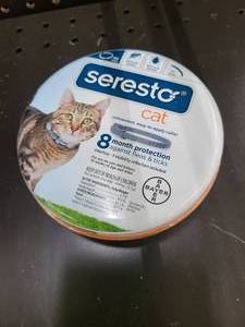 Bayer Seresto Flea and Tick Collar for Cats