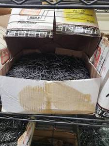 16D 3-14 Coated Sinker Nails Rest of box