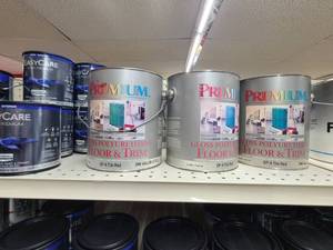 1 Gallon Buckets of Floor and Trim - Tile Red