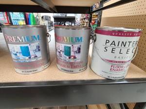 1 Gallon Buckets of various paint & Colors